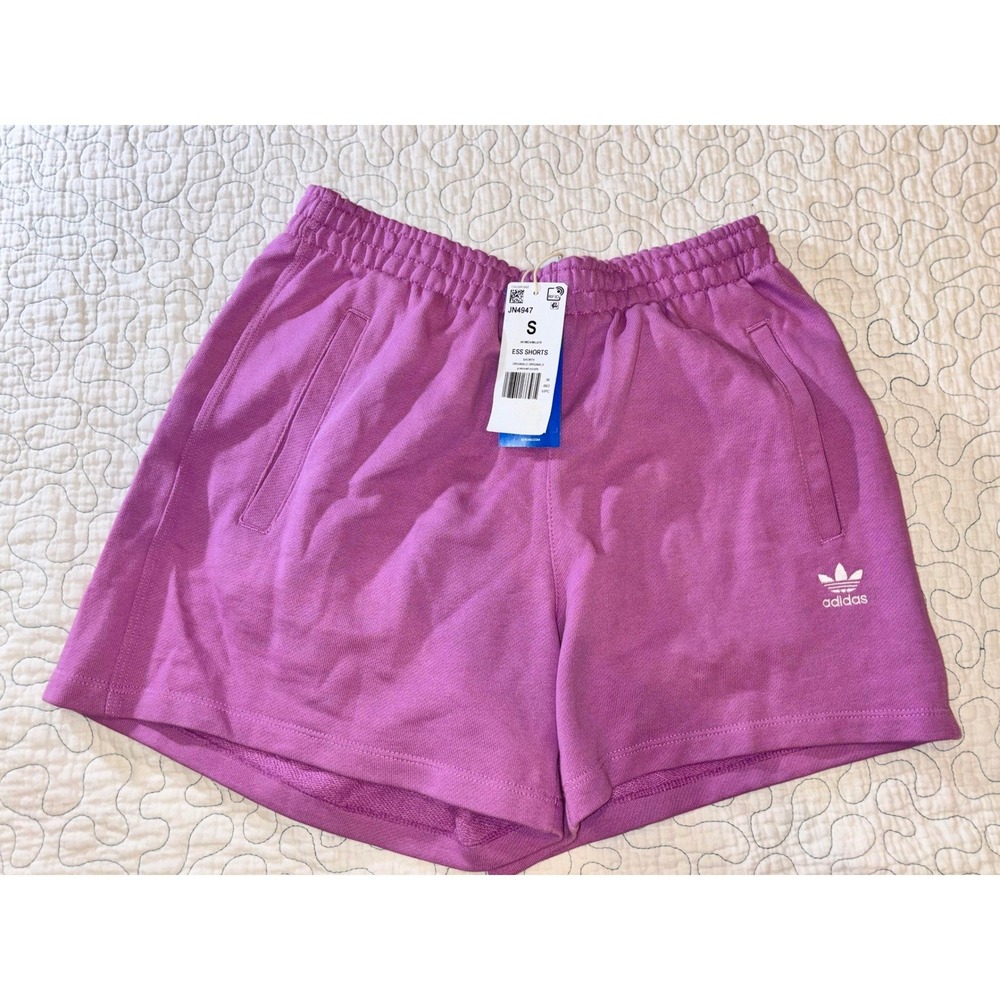 Adidas Originals Essential Shorts Purple‎ Womens Size Small